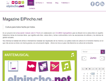 Tablet Screenshot of elpincho.net